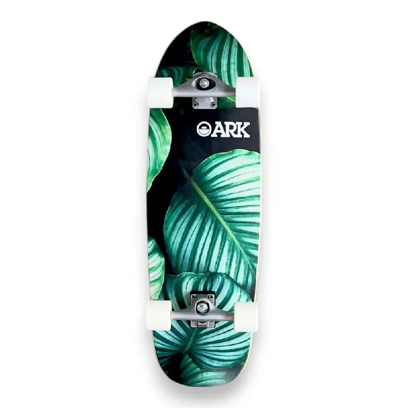 Skateboard with Heat Transfer Graphics-Ark Calathea 33.5" Complete Surfskate