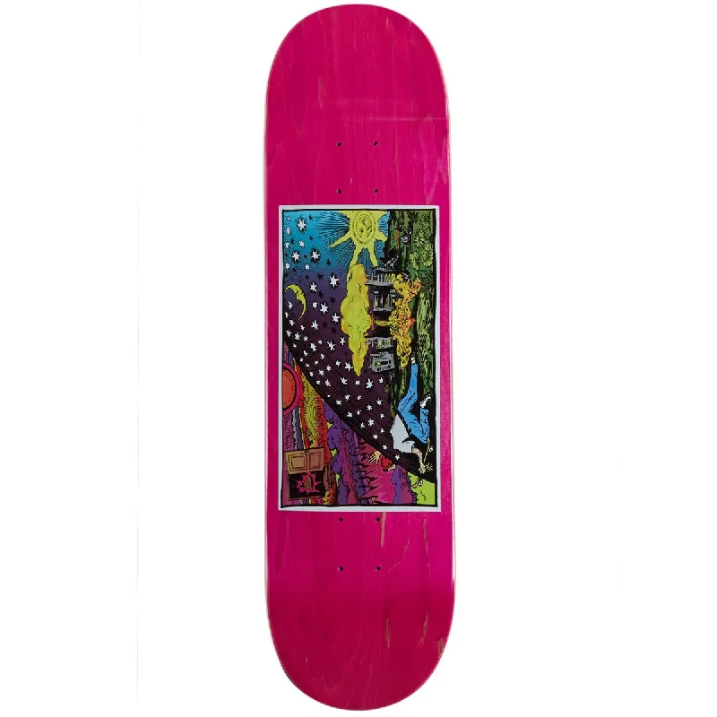 Skateboard Deck for Smooth Handling-Art Project x J Strickland Escape 2 Skateboard Deck - 8.25"