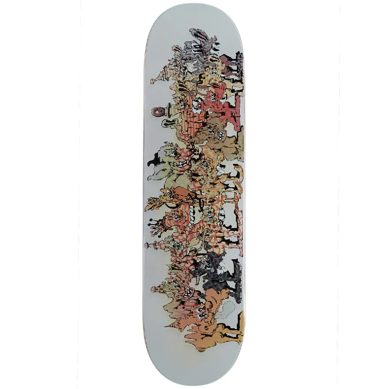 Skateboard Deck with Carbon Fiber-Art Project x J Strickland Herd Skateboard Deck - 8.25"