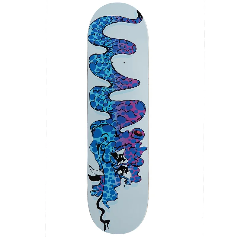 Skateboard Deck with Double Kicktail-Art Project x J Strickland Snake Skateboard Deck - 8.25"