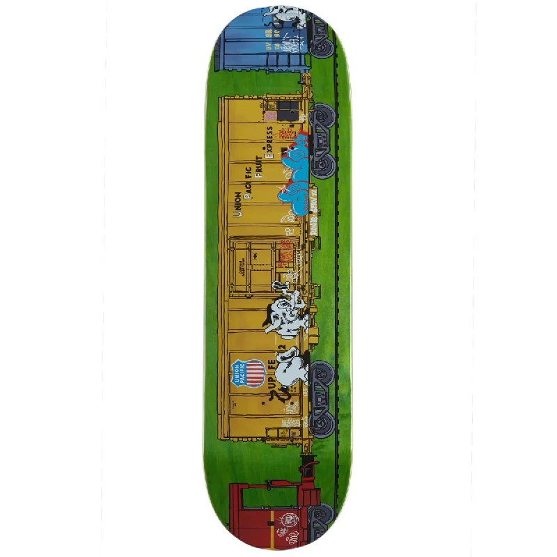 Skateboard Deck with Deep Concave-Art Project x J Strickland UPFE Skateboard Deck - 8.50"