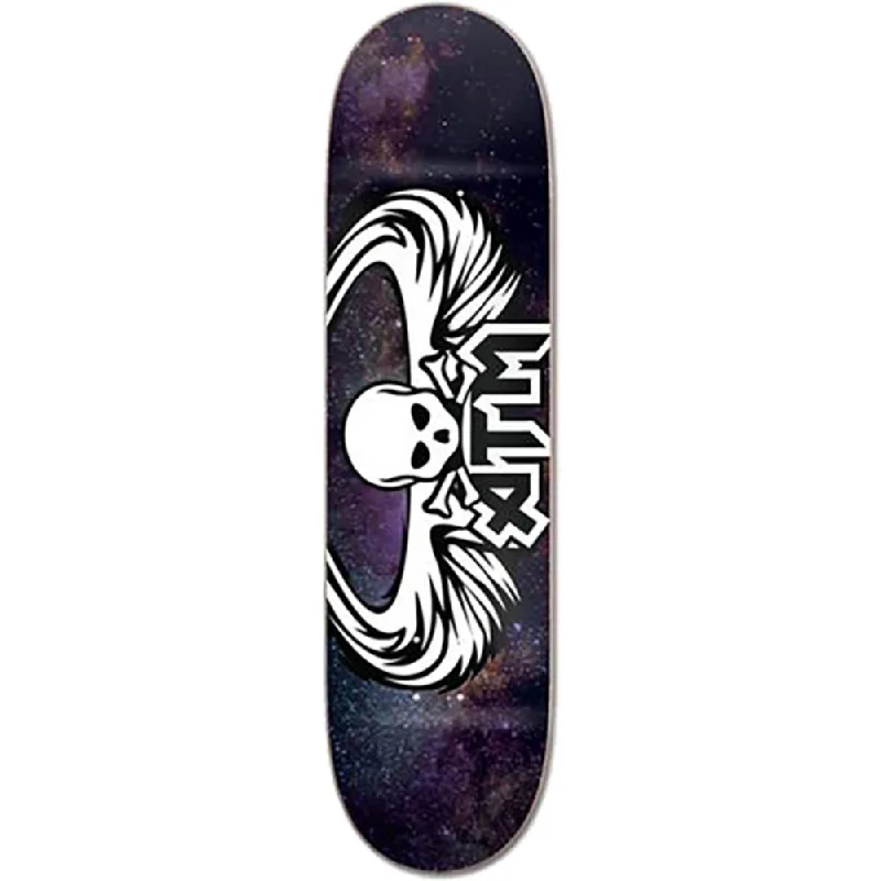 Skateboard Deck with Power Transfer-ATM Galaxy Wings 7.75" Skateboard Deck