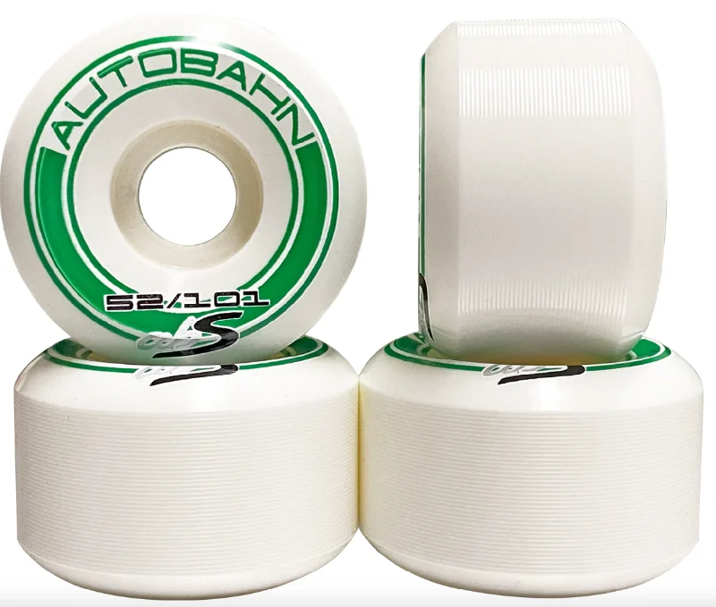 Skateboard Wheels with Hard Urethane-Autobahn GT1 WIDEBODY 52MM/101A Skateboard Wheels