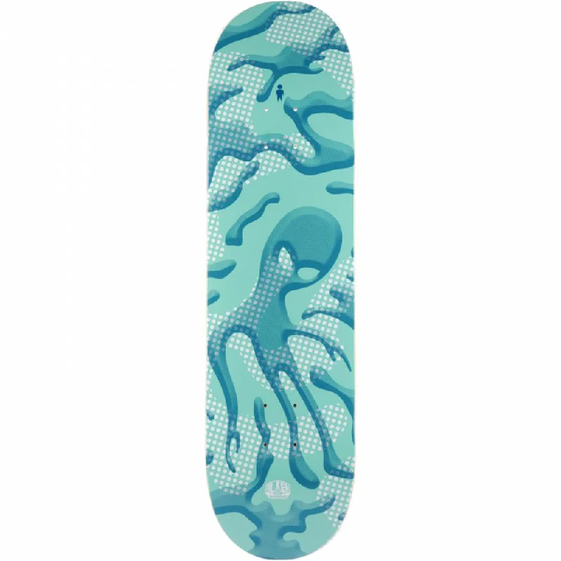 Skateboard Deck with Artistic Prints-Alien Workshop Altered State 8.37 Blue Skateboard Deck