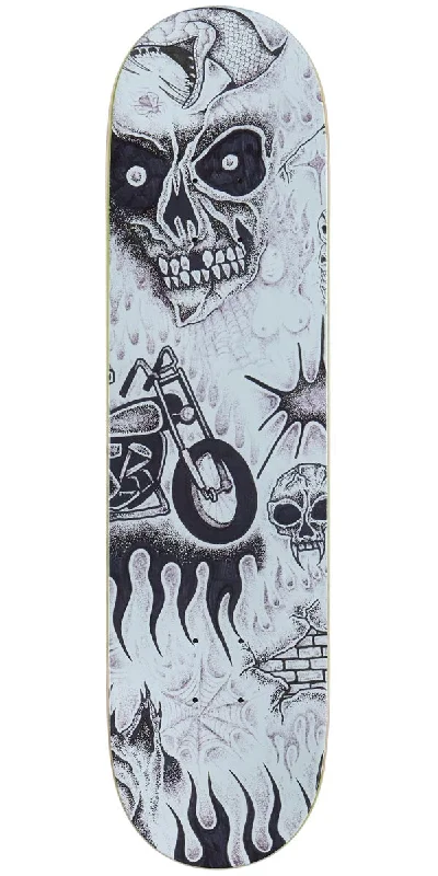 Skateboard Deck for Lifestyle Riders-Baker Baca Tryptic Skateboard Deck - 8.00"