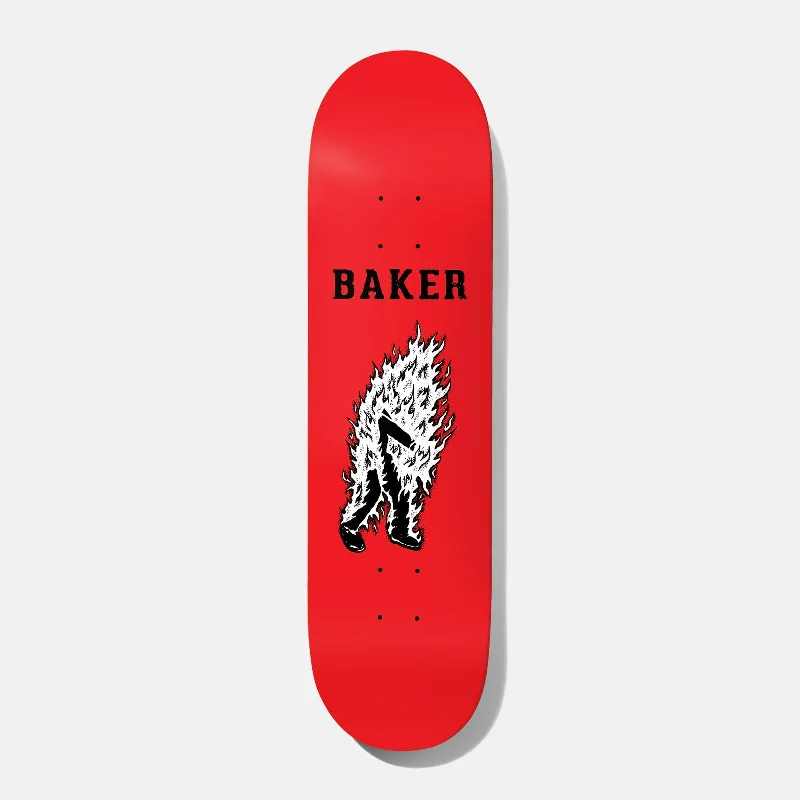 Skateboard Deck with Improved Control-Baker Skateboards - 8.5" Casper Brooker Man On Fire Deck