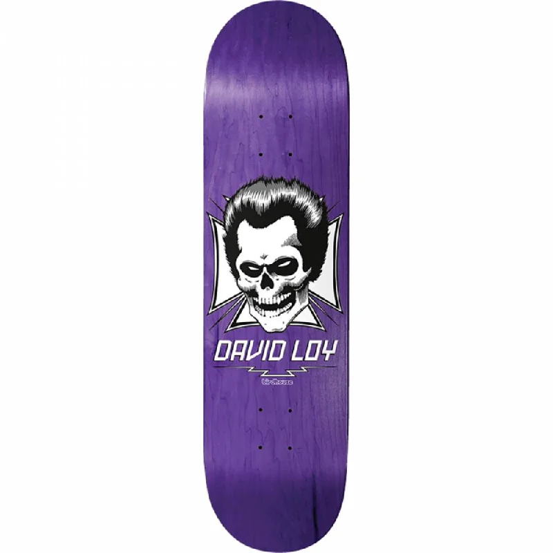 Skateboard Deck for Downhill Racing-Birdhouse Loy Skull 8.38" Skateboard Deck