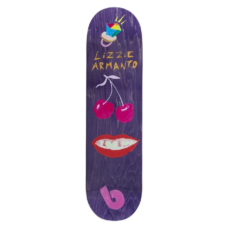 Skateboard Deck for High-Speed Runs-Birdhouse Pro Skateboard Deck Armanto x DANI Purple 8.25"