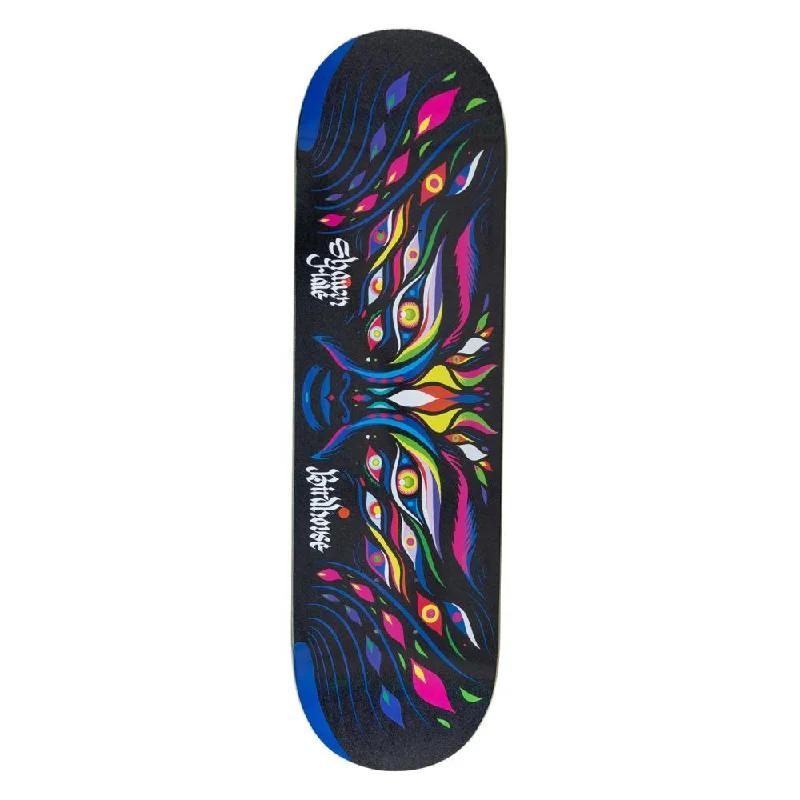 Skateboard Deck with Classic Skater Vibe-Birdhouse Pro Skateboard Deck Hale Entities Multi 8.75"