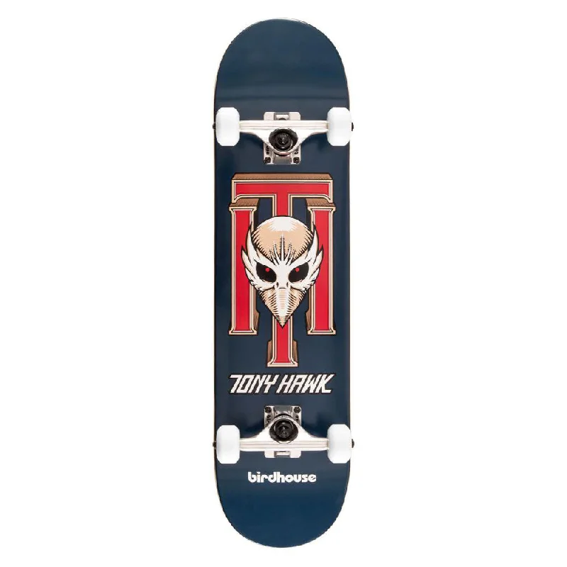 Skateboard for Park Fun-Birdhouse Skateboards Stage 1 Hawk Birdman Complete Skateboard - Multi 7.75"