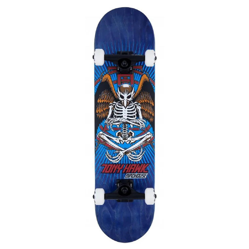 Skateboard with Classic Feel-Birdhouse Skateboards Stage 3 Hawk Birdman Complete Skateboard - 8"