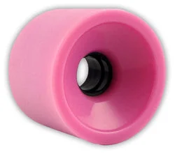 Skateboard Wheels for Action Sports Lovers-Blank Cruiser Skateboard Wheels 70MM - Pink