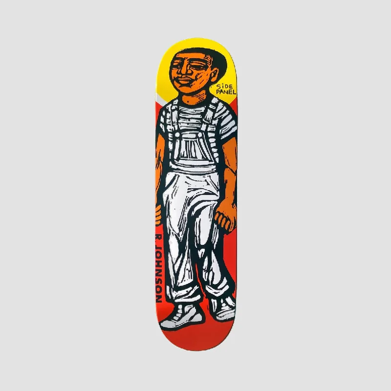 Skateboard Deck with Extra Pop-Blind Heritage Side Panel HT Skateboard Deck Rudy Johnson - 8.25"