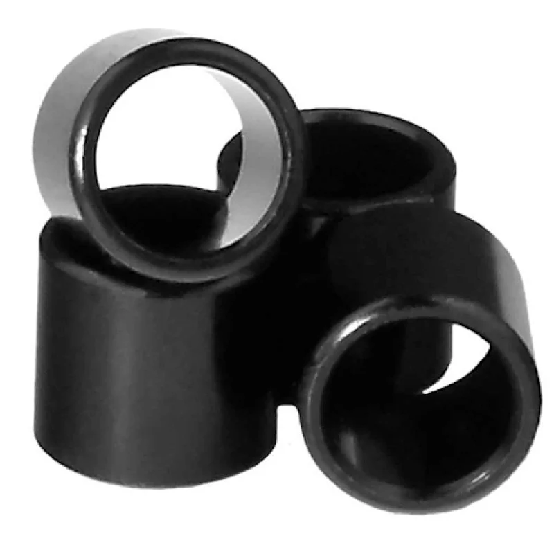 Next-Gen Skateboard Hardware-Bones Bearing Spacer Black Set Of 4