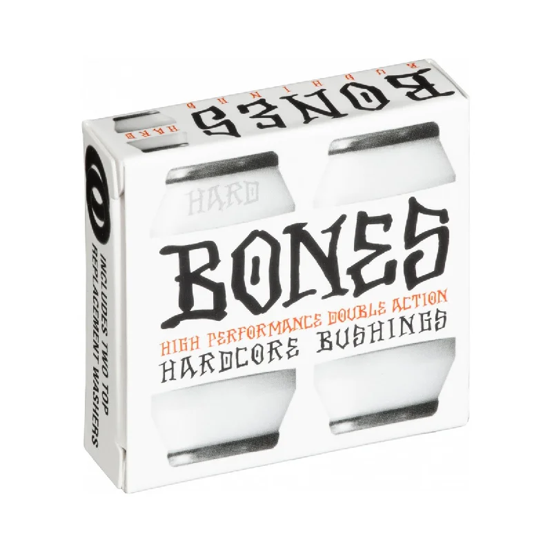 Skateboard Hardware With High-End Materials-Bones Bushings - Hard - White Black