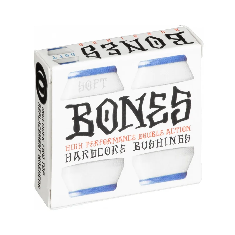 Low Profile Skateboard Hardware-Bones Hardcore Bushings - Soft White