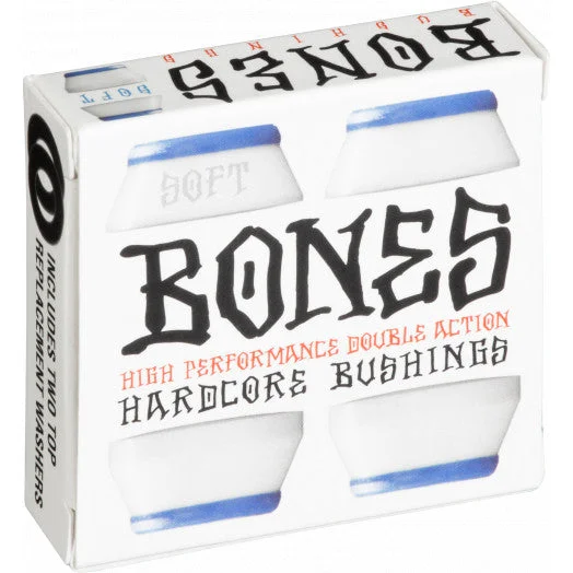 Eco-Friendly Skateboard Hardware-Bones Hardcore Bushings Soft (Blue)