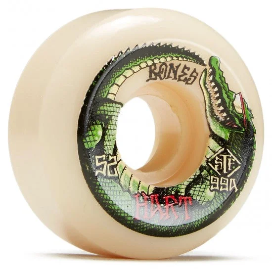 Skateboard Wheels for Urban Skating-Bones STF Hart Speed Gator V5 52MM 99A Skateboard Wheels