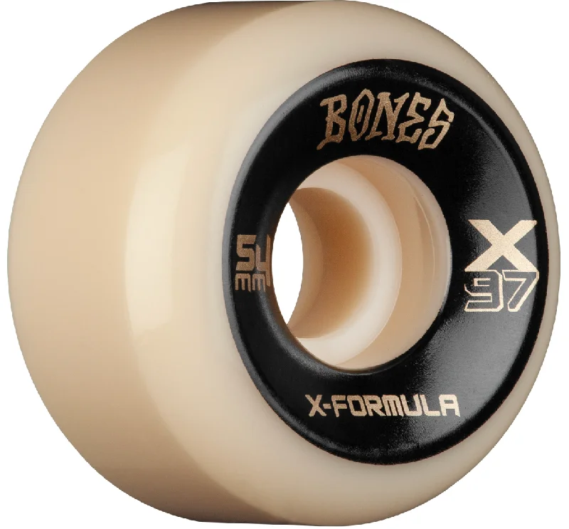 Skateboard Wheels for Quick Acceleration-Bones X Formula 54mm Wheels 97a