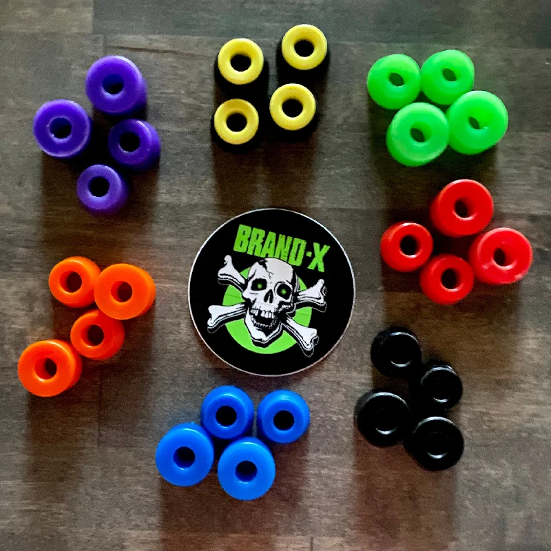 Smooth Installation Skateboard Hardware-Brand-X Badass Bushings