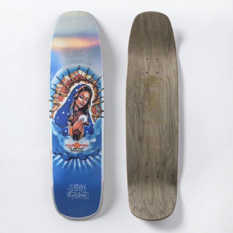 Skateboard Deck for Semi-Pro Skaters-California Locos Street Skateboard Decks Guadalupe 8.25"