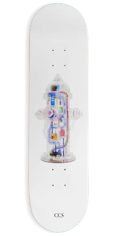 Skateboard Deck with Classic Shape-CCS Going Clear Hydrant Skateboard Deck