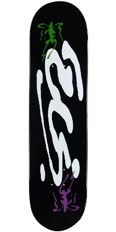 Skateboard Deck for Aggressive Skating-CCS Ink Blot Logo Skateboard Deck - Black