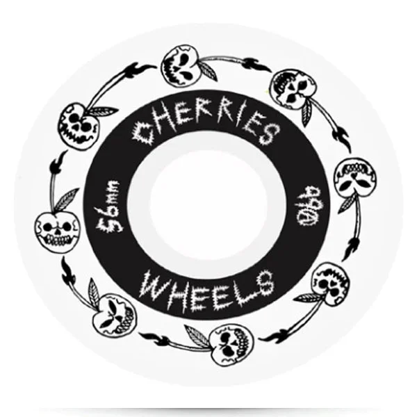 Skateboard Wheels with Minimal Chipping-Cherries Wheels Smoke Bombs 56MM (99A)