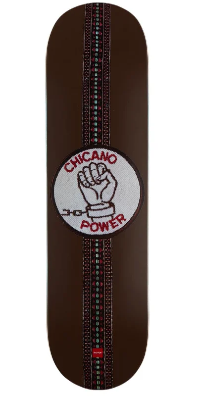 Skateboard Deck with Improved Control-Chocolate Chicano Power Perez Skateboard Deck - 8.25"