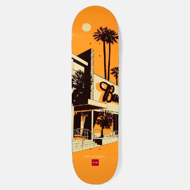 Skateboard Deck for Park Skating-Chocolate Skateboards - 8.4" Stevie Perez Evan Hecox City ('23) Skateboard Deck - Orange