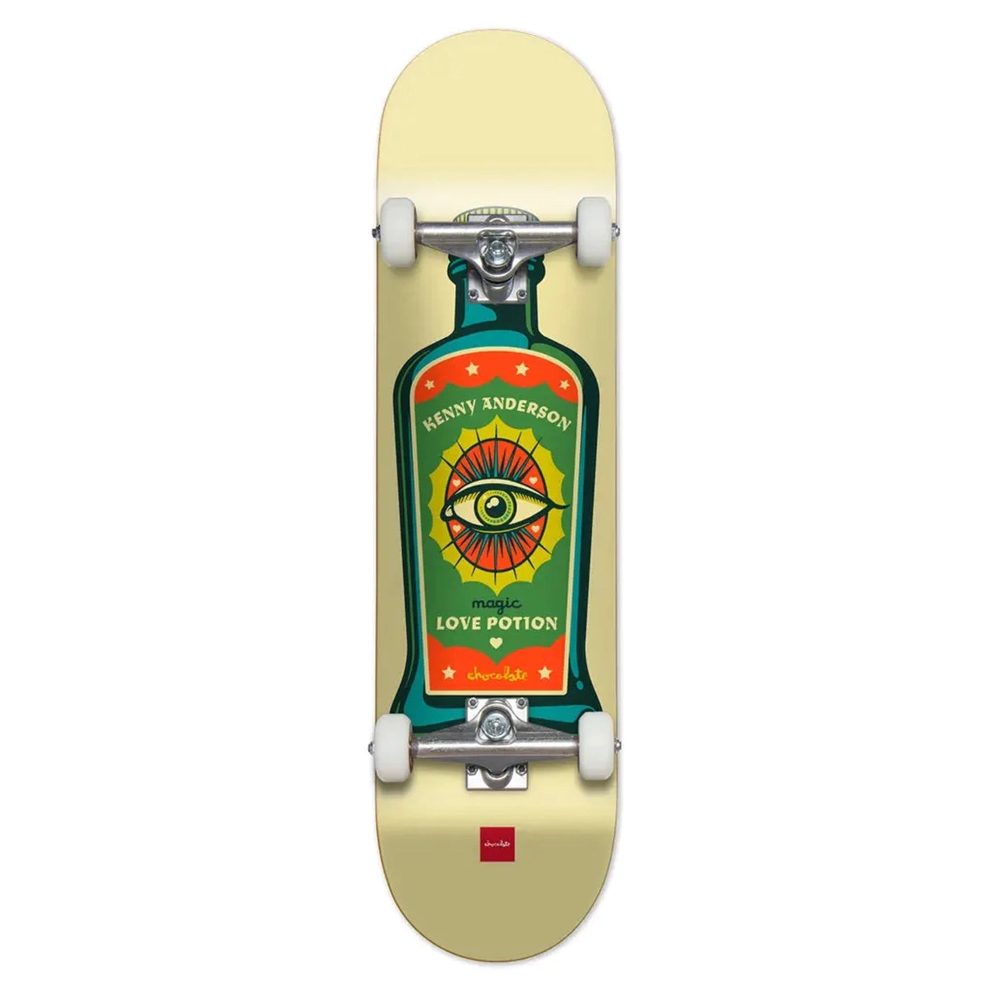 Park Skateboard-Chocolate Skateboards Hecox Essentials Kenny Anderson Complete Skateboard - 8"