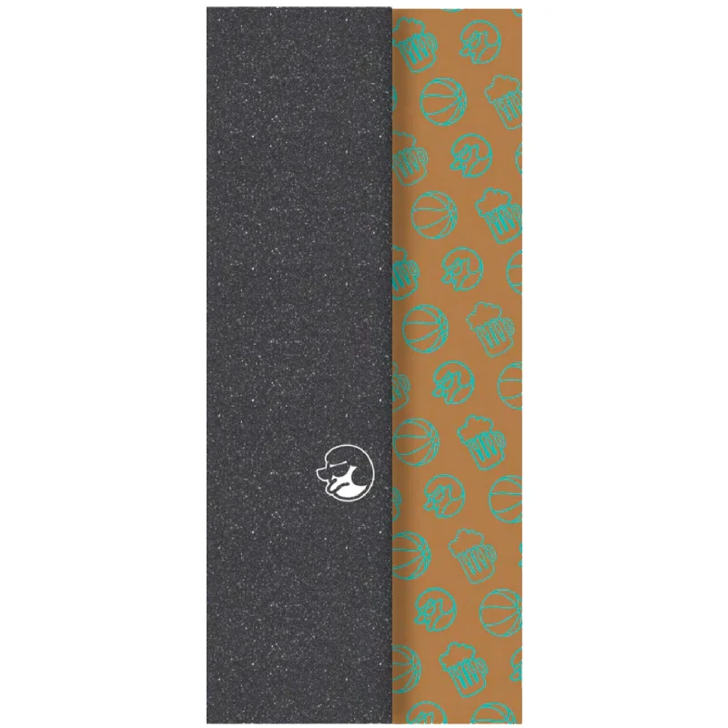 Skateboard Grip Tape with Transparent Finish-Classic Grip Diamond Dust Die Cut Griptape 9"x33"