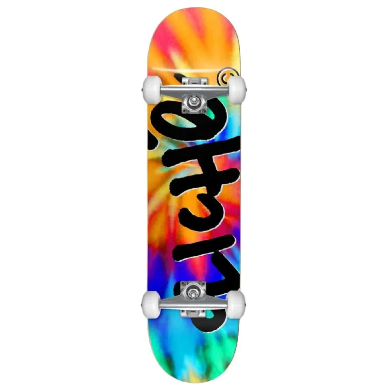 Skateboard for Teens-Cliche Skateboards Handwritten Invert Multi Complete Skateboard - 8"