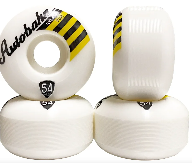 Skateboard Wheels with ABEC Bearings-Autobahn Torus All Road  54MM/90A Skateboard Wheels