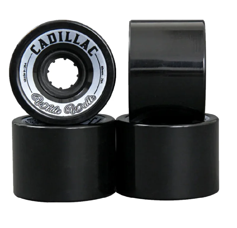 Skateboard Wheels with High-Speed Bearings-Cadillac White walls 59MM/78A cruiser wheels