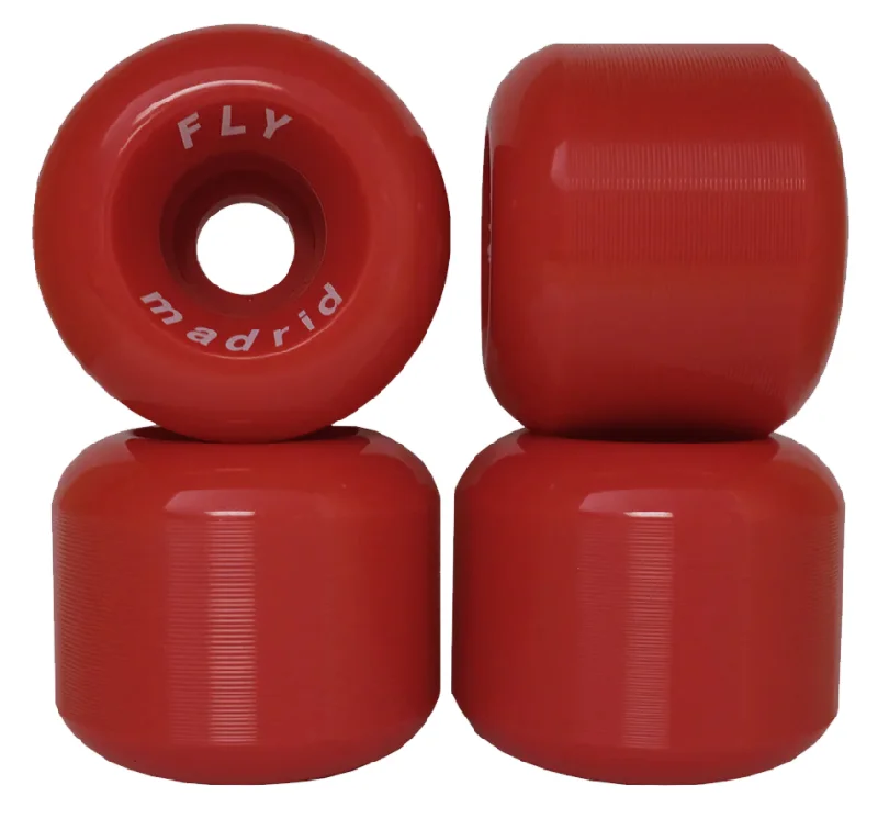 Lightweight Skateboard Wheels-Cadillac Fly 60MM/90A RED wheels