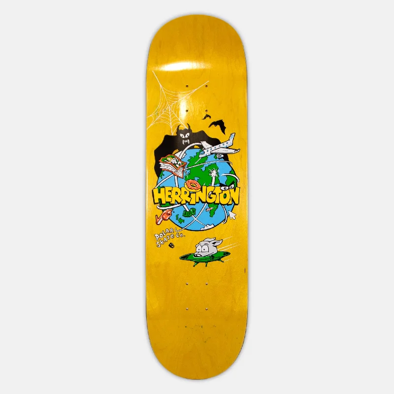 Skateboard Deck with Improved Control-Polar Skate Co. - 8.625" Aaron Herrington Planet Herrington Skateboard Deck - Various Stains