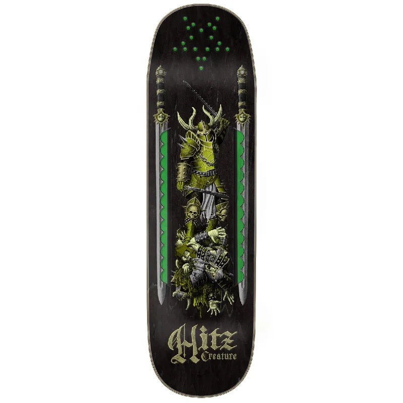 Skateboard Deck with Next-Level Durability-Creature Hitz Serrator Skateboard Deck - 9.00"