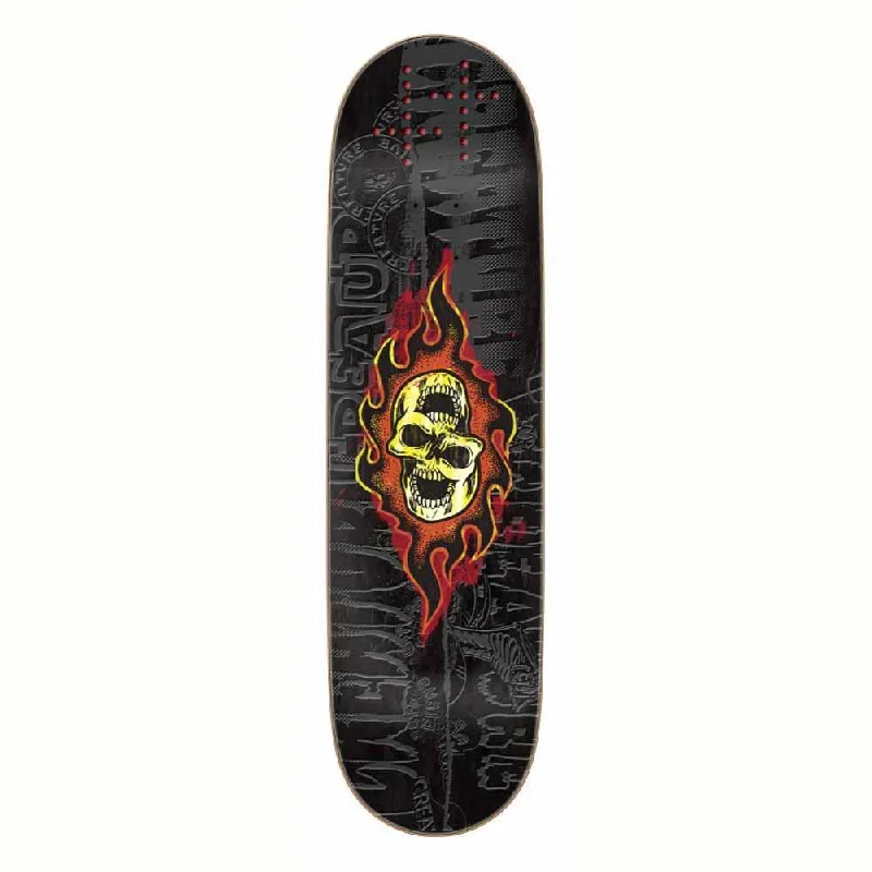 Skateboard Deck with Expert-Level Design-Creature Skateboard Deck Evil Twins LG Black/Red 8.6"