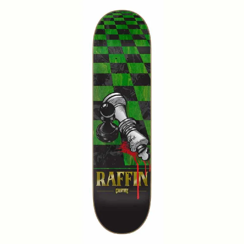 Skateboard Deck for DIY Skaters-Creature Skateboard Deck Raffin Checkmate Multi 8.25"