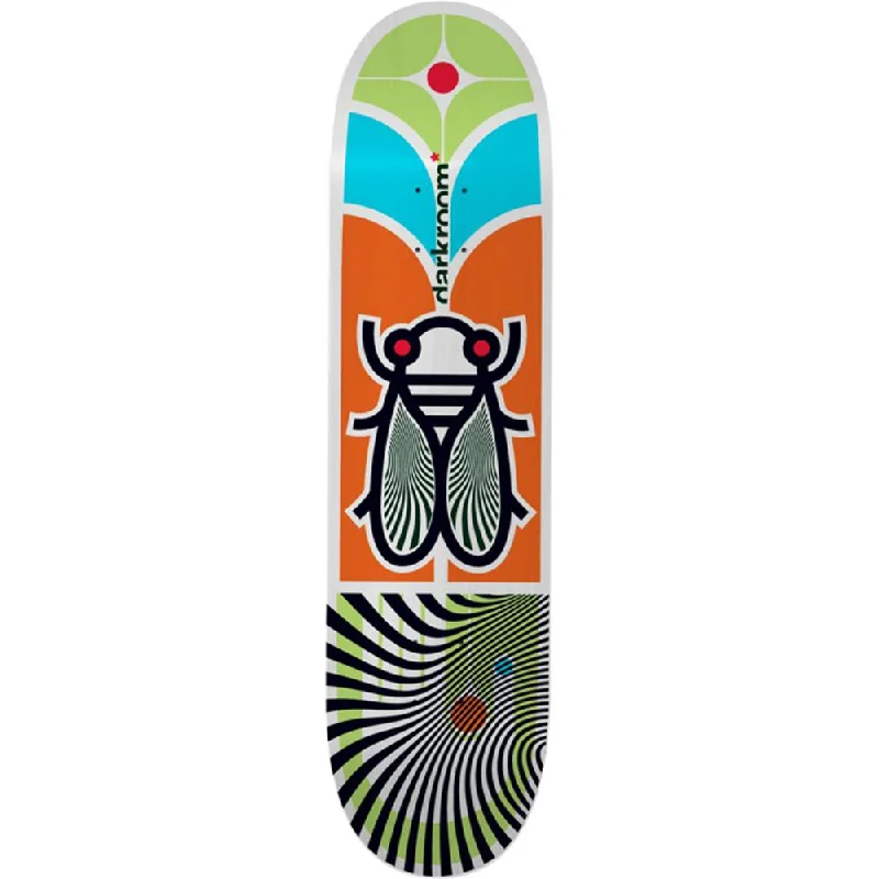 Skateboard Deck with Wide Profile-Darkroom Como La Cigarra 8" Skateboard Deck