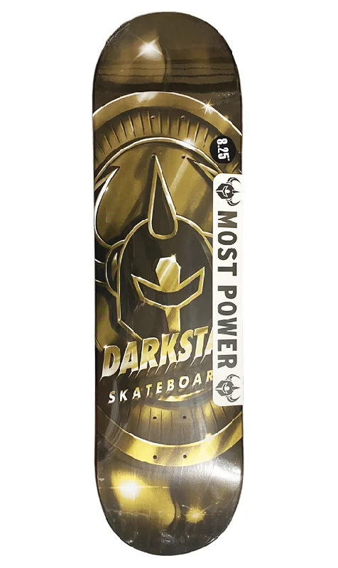 Skateboard Deck with Multi-Layered Core-Darkstar Anodize Gold Deck 8.25in