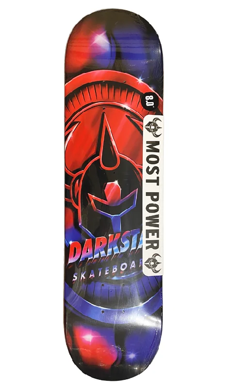 Skateboard Deck with Low Maintenance-Darkstar Anodize Red/blue Deck 8.0in