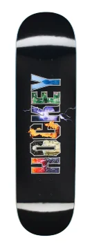 Skateboard Deck with Artistic Customization-Dave's Arena  | 8.75"