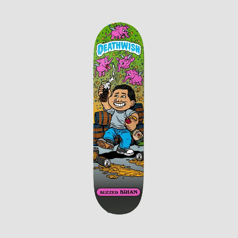 Skateboard Deck for Thrill Seekers-Deathwish Low Life Kids Brian O'Dwyer Skateboard Deck - 8.3875"