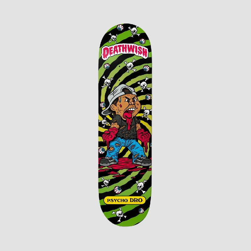 Skateboard Deck with Grip Tape-Deathwish Low Life Kids Pedro Delfino Skateboard Deck - 8.5"