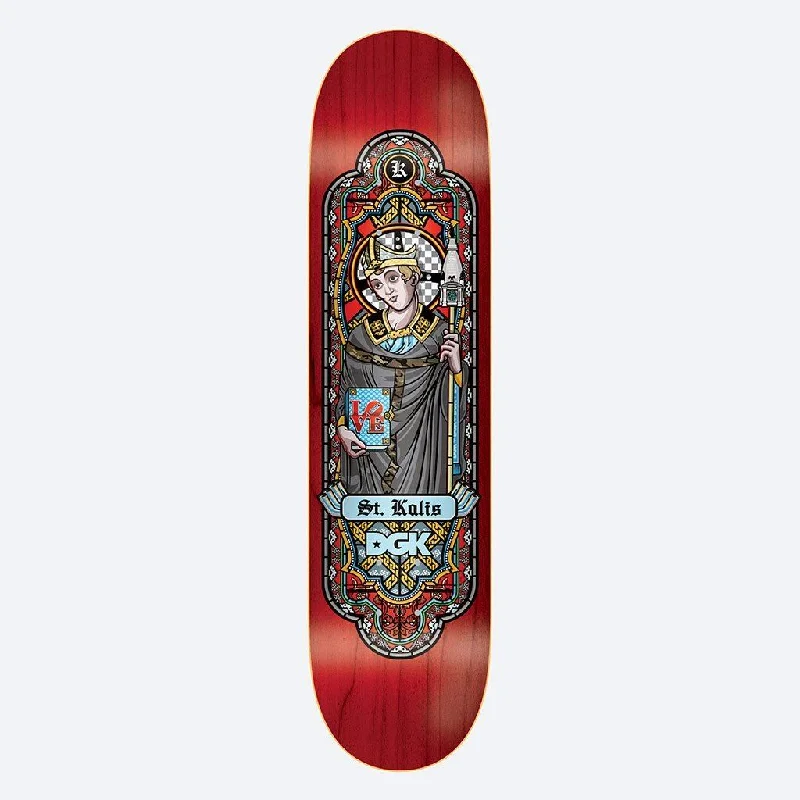 Skateboard Deck with Abstract Patterns-DGK Ghetto Disciples Kalis Skateboard Deck - 7.75"