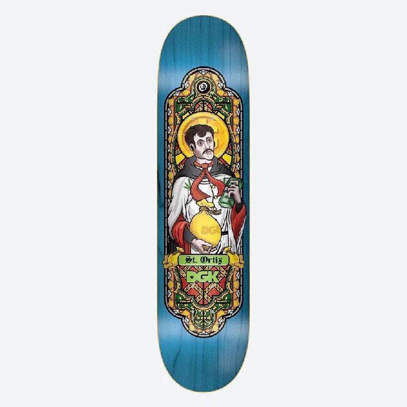 Skateboard Deck for Stability-DGK Ghetto Disciples Ortiz Skateboard Deck - 8.0"