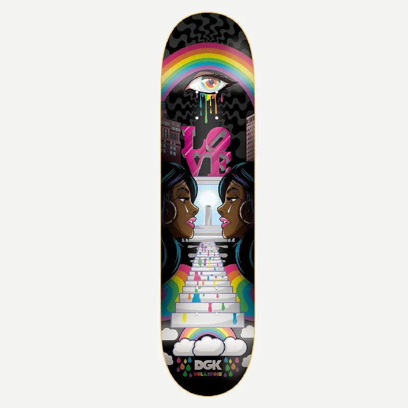 Skateboard Deck for Smooth Rides-DGK Ghetto Psych Williams Skateboard Deck - 8.06"