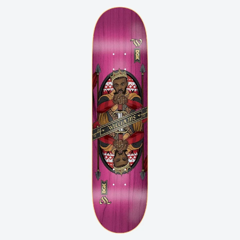 Skateboard Deck with Custom Engraving-DGK Kingdom Williams Skateboard Deck - 7.9"